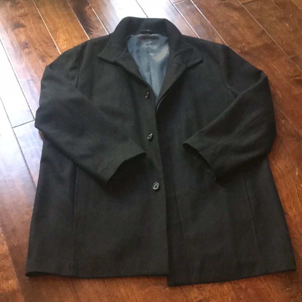 Men’s Perry Ellis Wool Coat